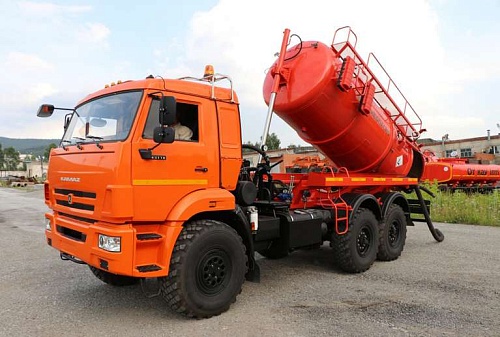 КАМАЗ 43118 ВАКУУМНИК АКНС-10 (2020)